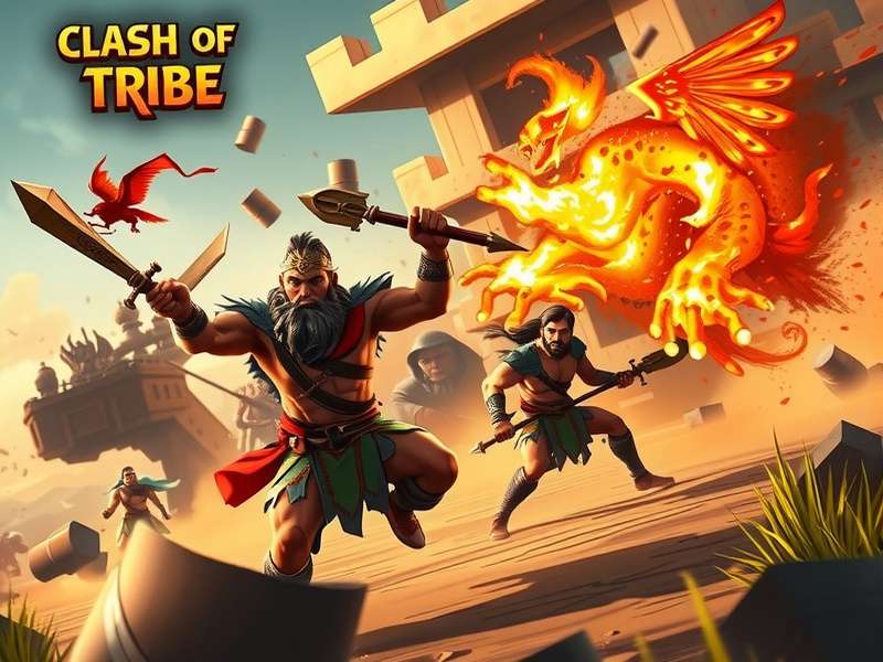 Clash Of Tribes India battle scene